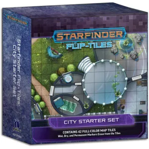 Starfinder Flip-Tiles: City Starter Set
