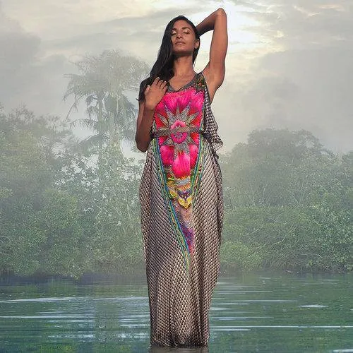 Stargate Open Sleeve Dress