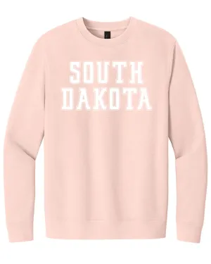 Statement - South Dakota - Crew Neck Sweatshirt Rosewater Pink
