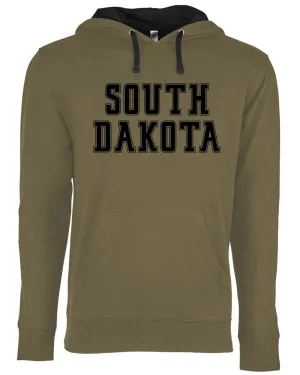 Statement - South Dakota - Hoodie Military Geen and Black