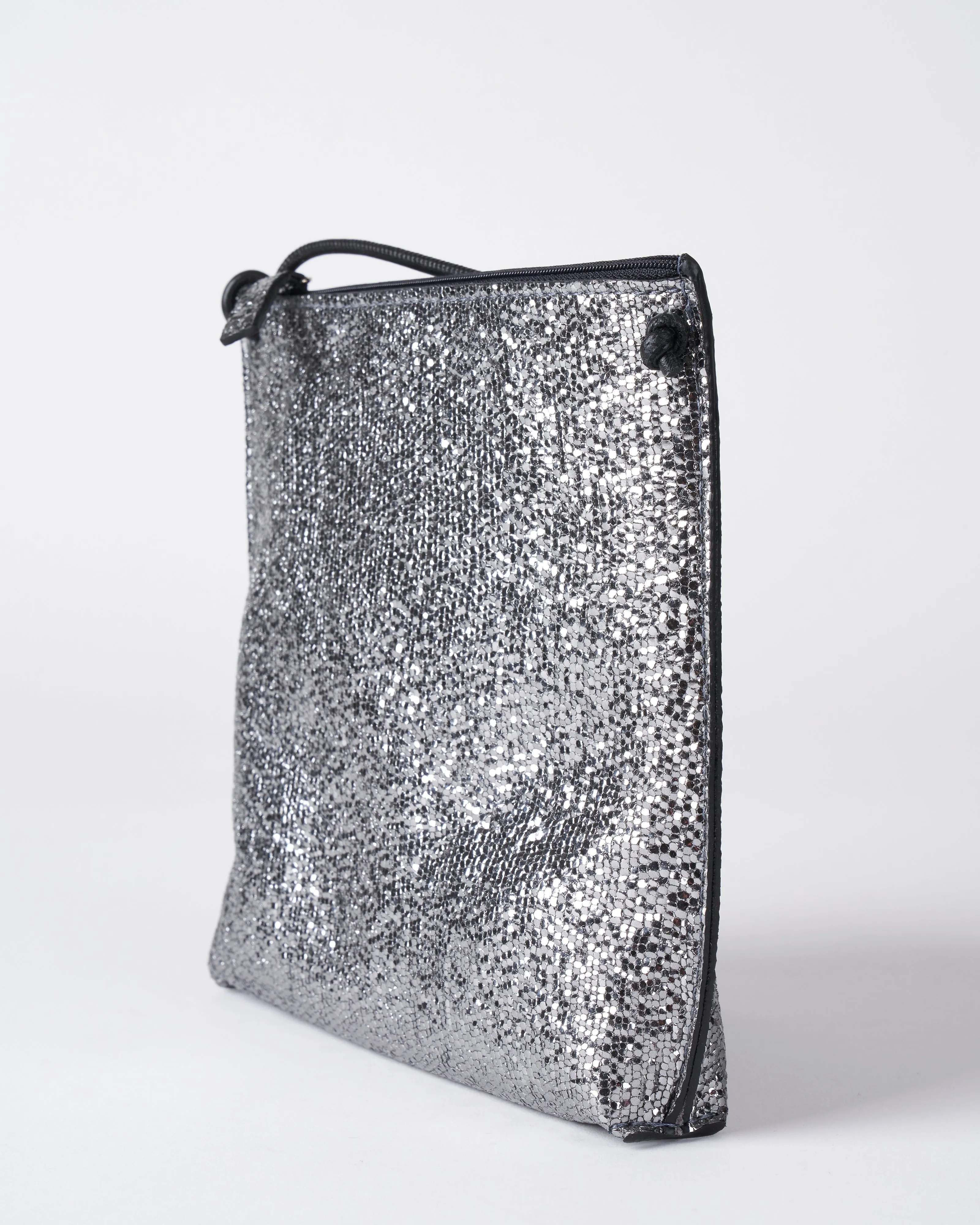 strappy pouch - disco ball