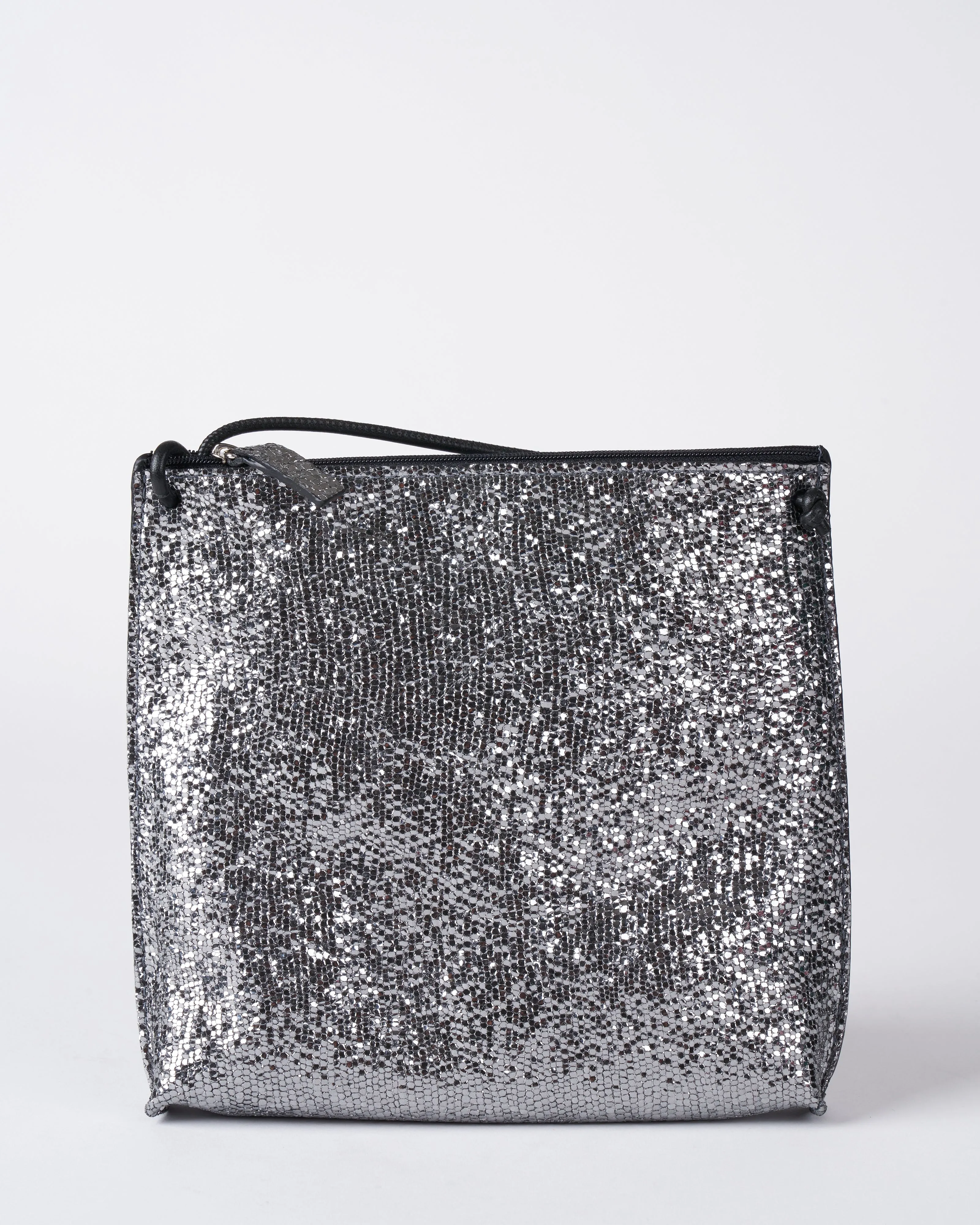 strappy pouch - disco ball