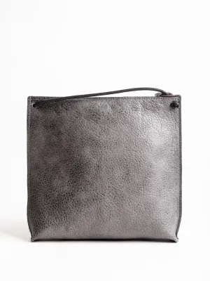 strappy pouch - grey ovino