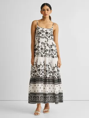 Strappy Tiered Maxi Dress