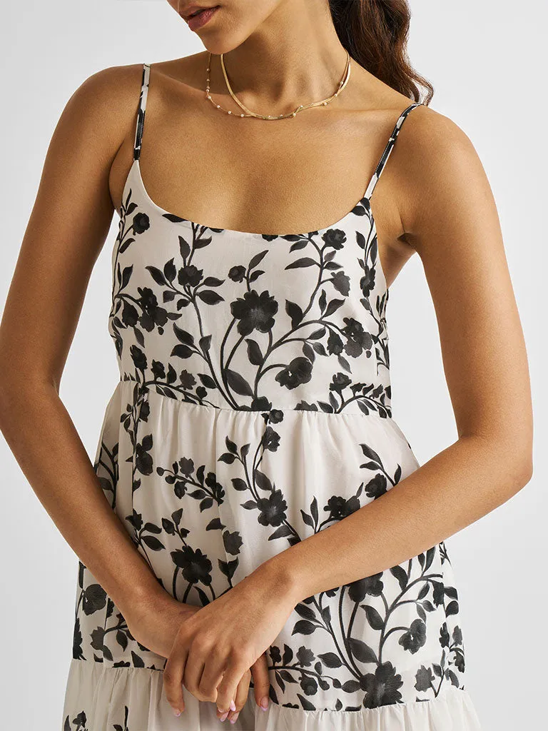 Strappy Tiered Maxi Dress