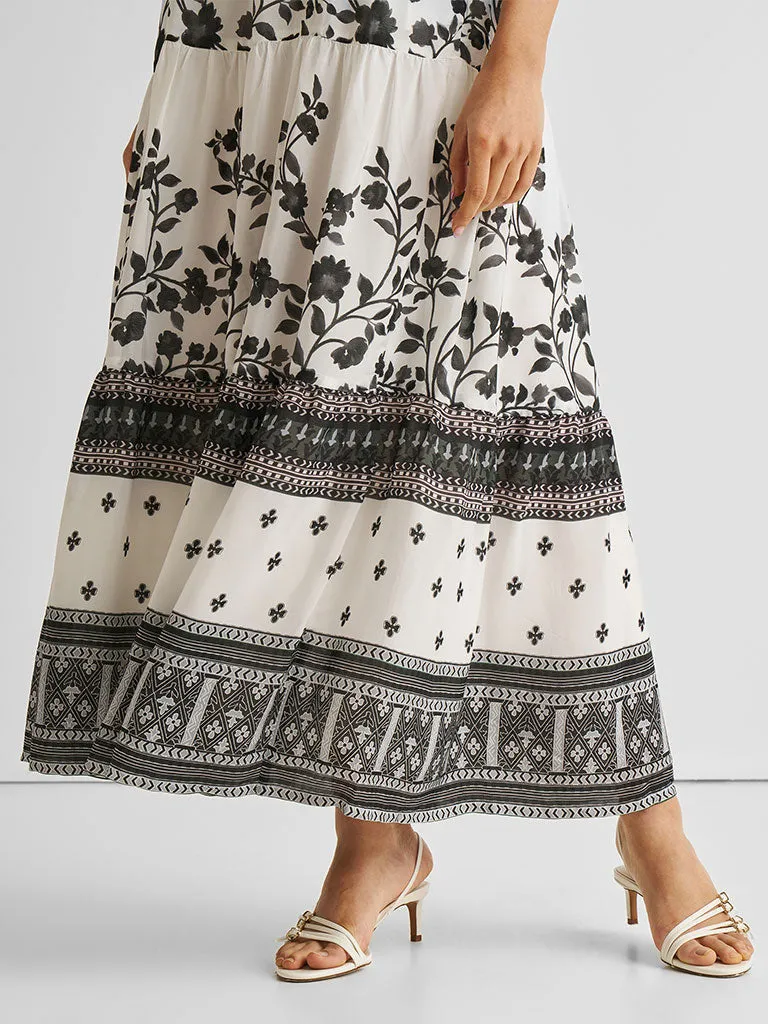 Strappy Tiered Maxi Dress