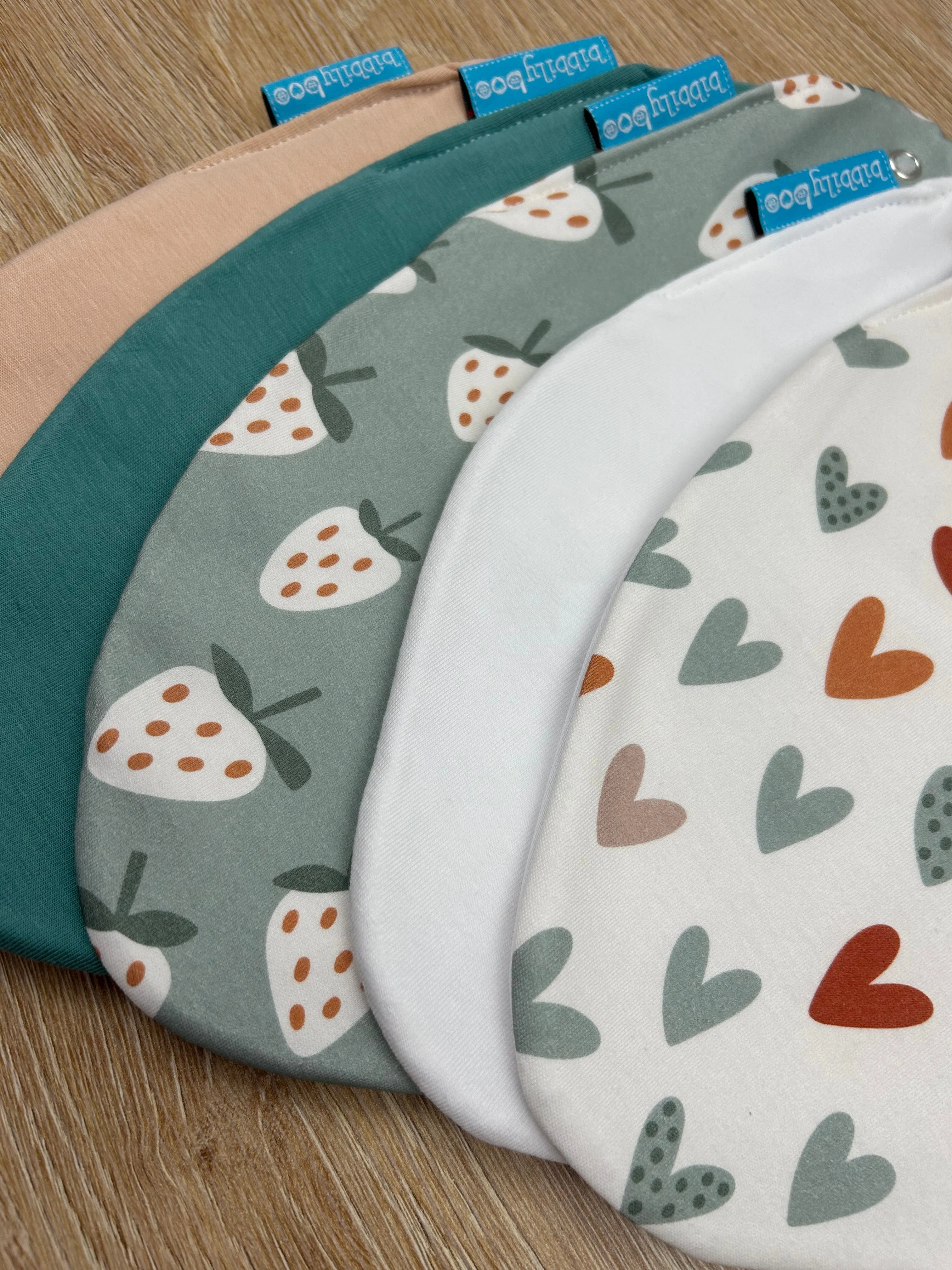Strawberries Waterproof Dribble Bib
