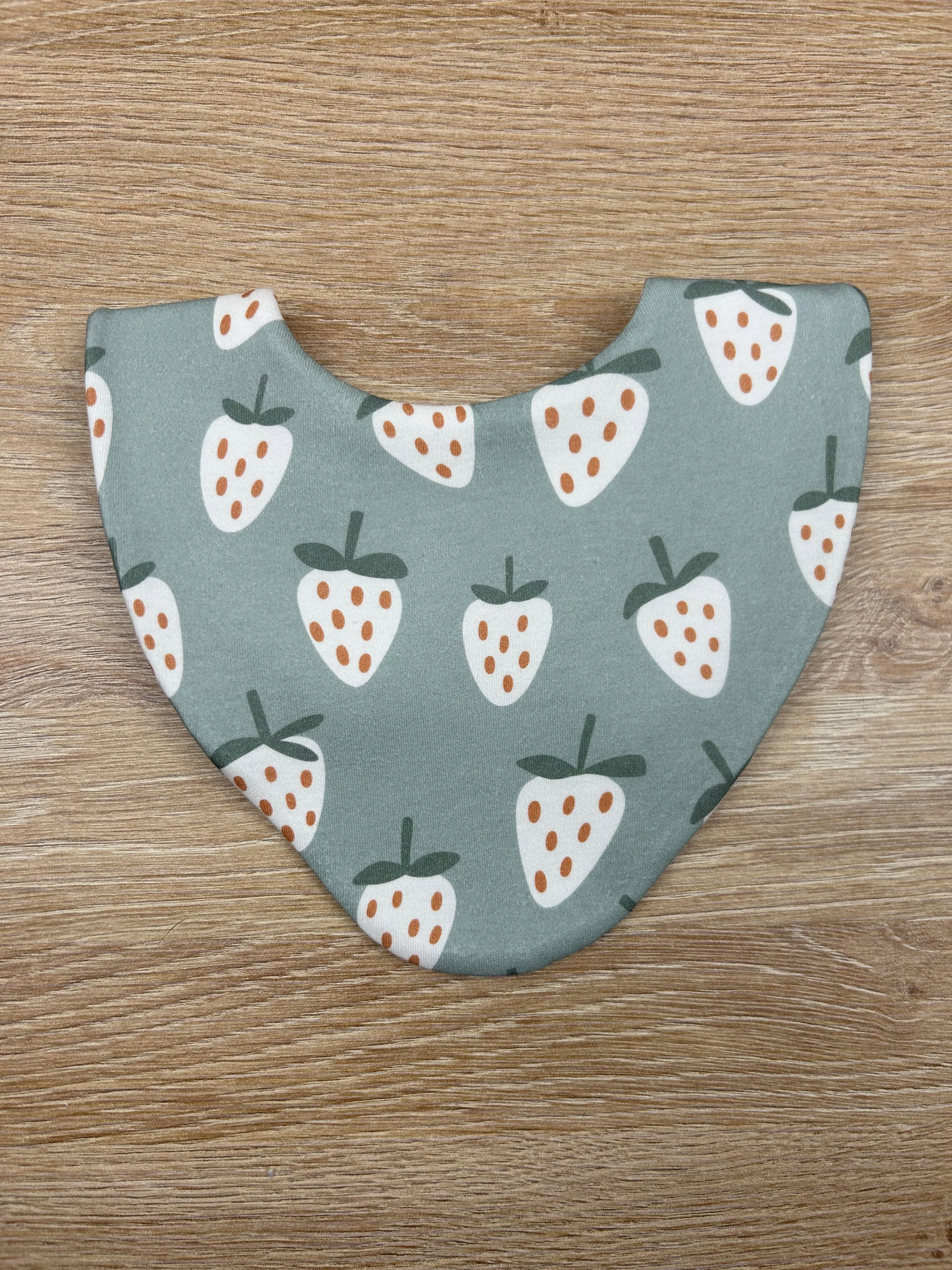 Strawberries Waterproof Dribble Bib