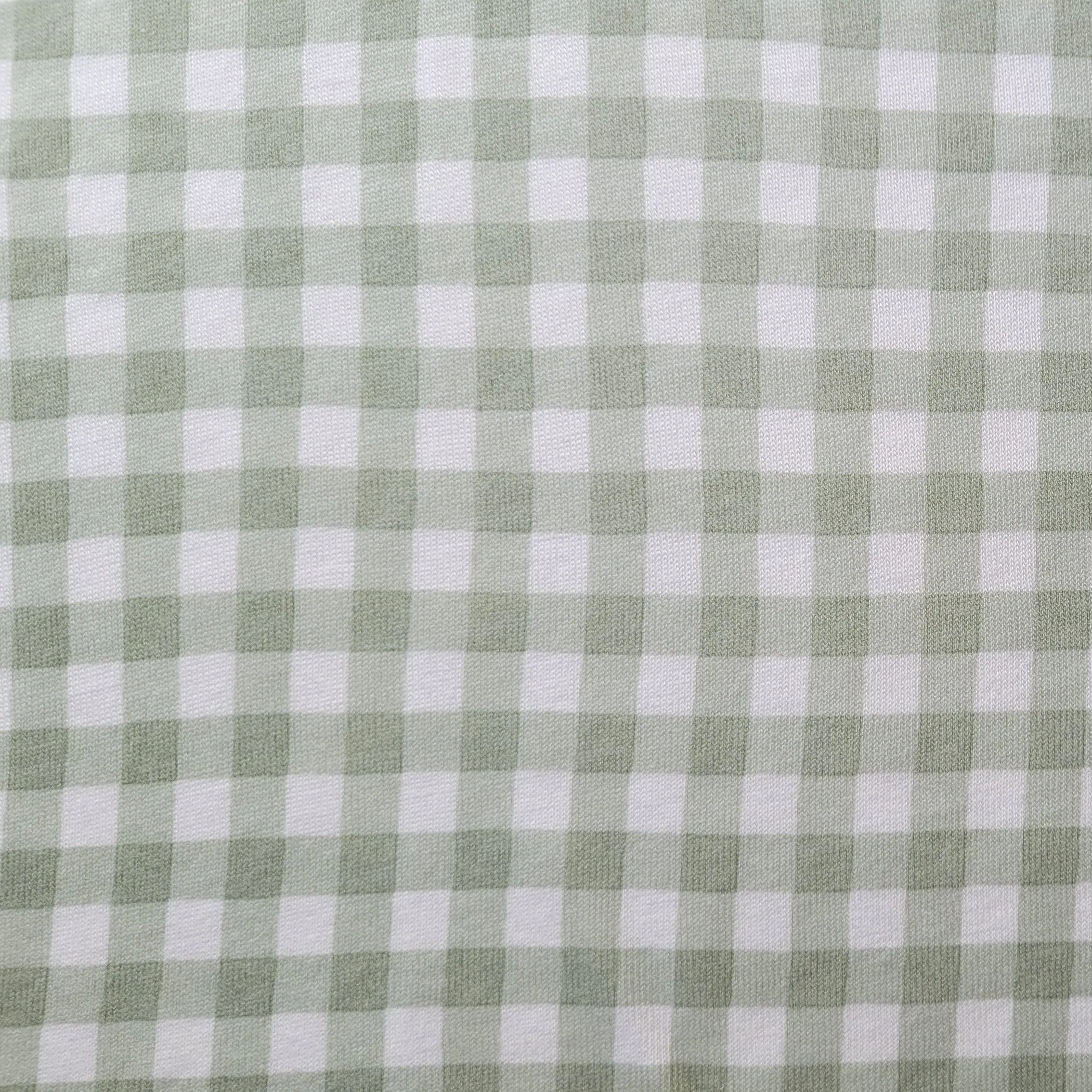 The Midnight Gang Sage Gingham Waterproof Doona Cover