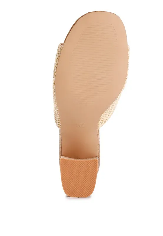 Too Chic- Mule Sandals