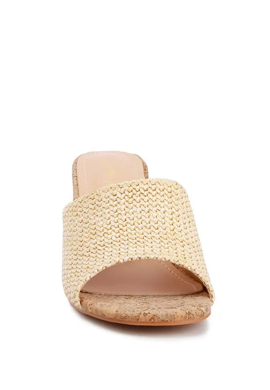 Too Chic- Mule Sandals