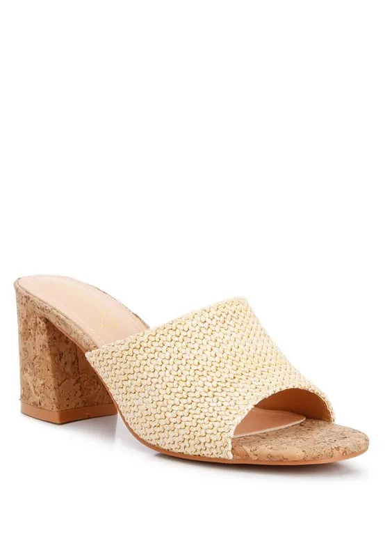 Too Chic- Mule Sandals
