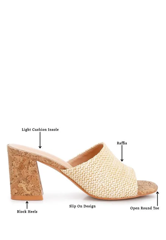Too Chic- Mule Sandals