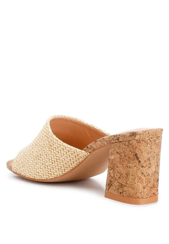 Too Chic- Mule Sandals