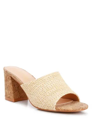 Too Chic- Mule Sandals
