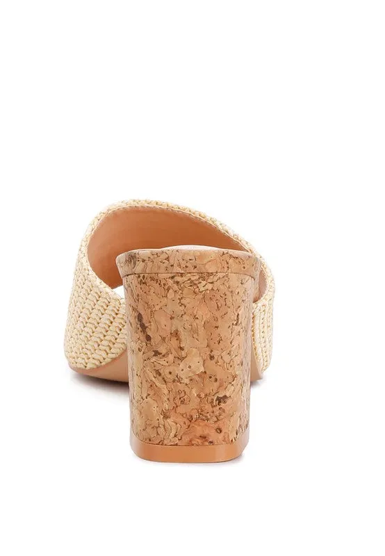 Too Chic- Mule Sandals