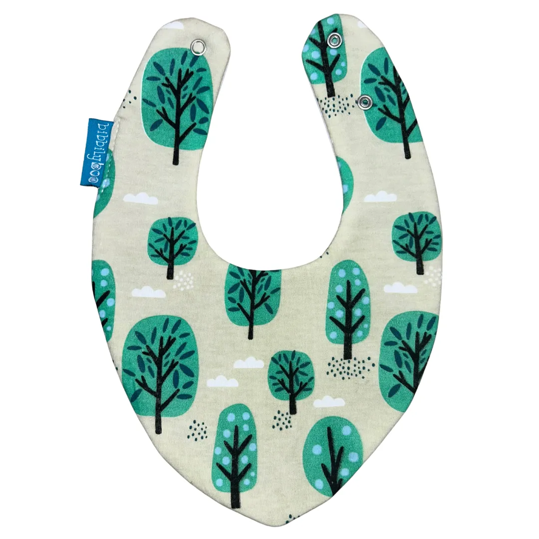 Trees Waterproof Dribble Bib