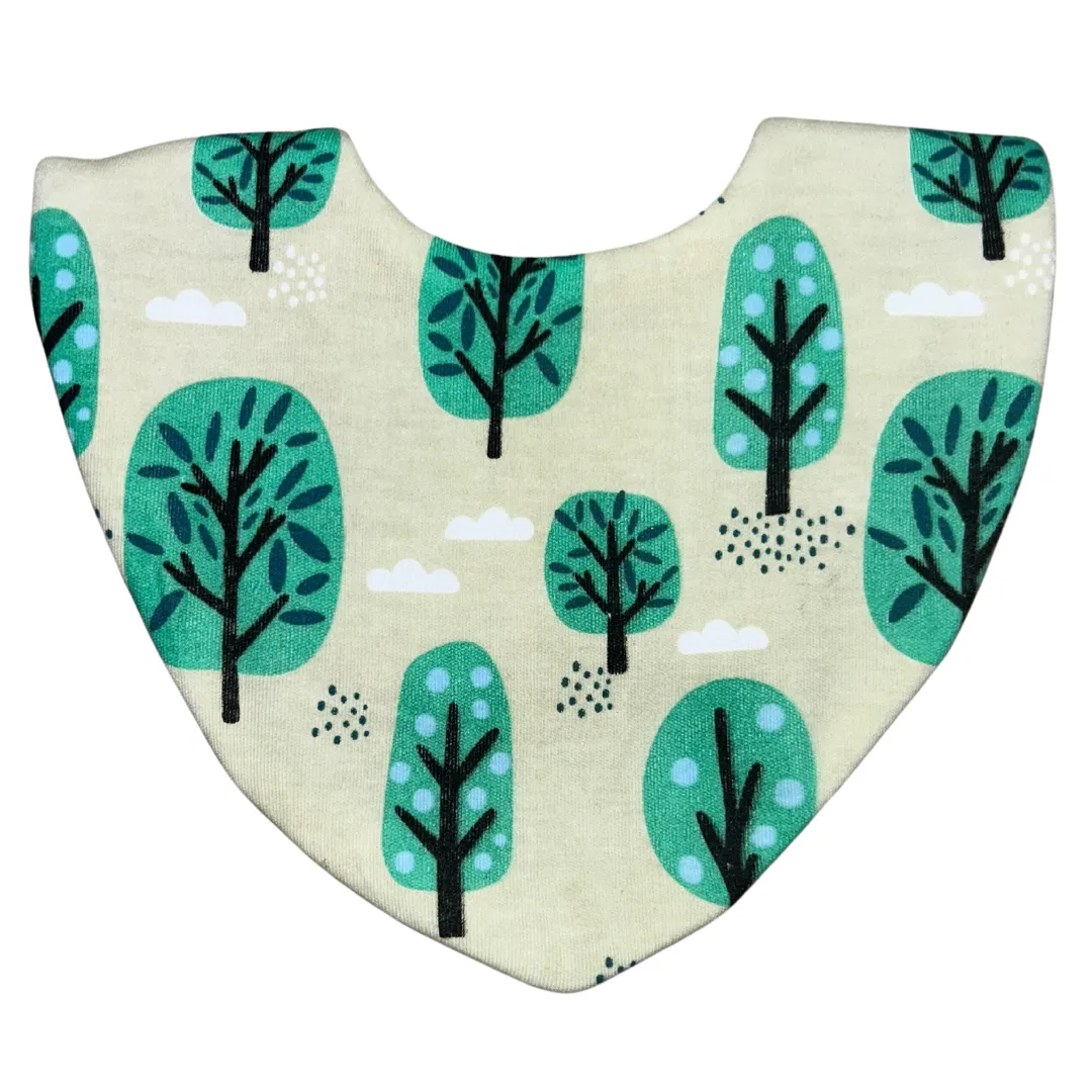 Trees Waterproof Dribble Bib