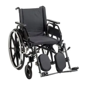 Viper Plus GT Wheelchair with Universal Armrests, Swing-Away Footrests, 22" Seat