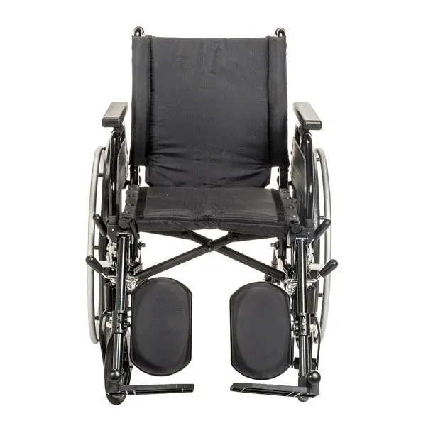 Viper Plus GT Wheelchair with Universal Armrests, Swing-Away Footrests, 22" Seat
