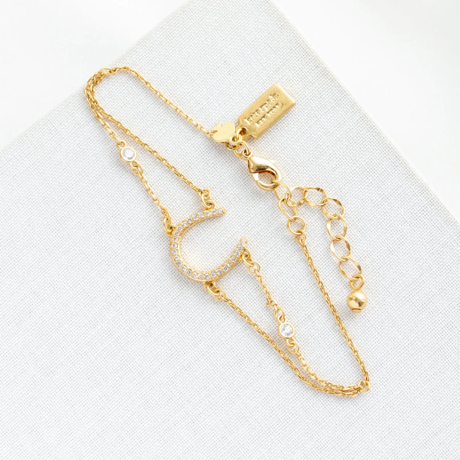 Wild Ones Pave Horseshoe Bracelet