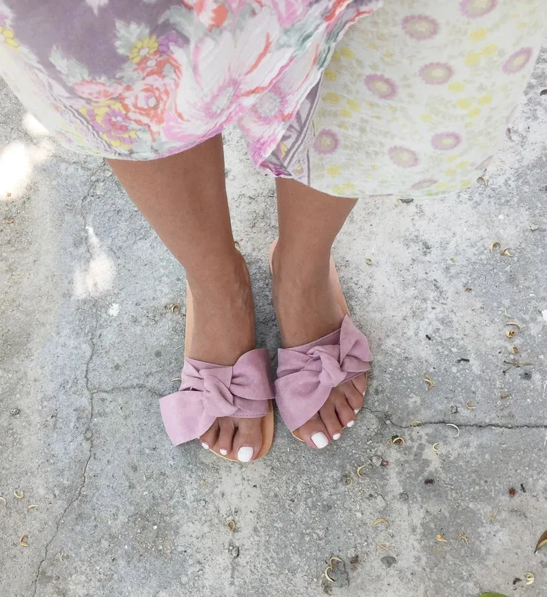 Women bow Sandals