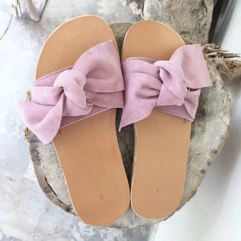 Women bow Sandals