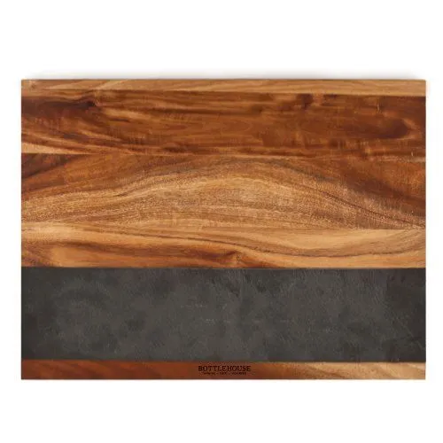 Wood with Slate Cheese Board
